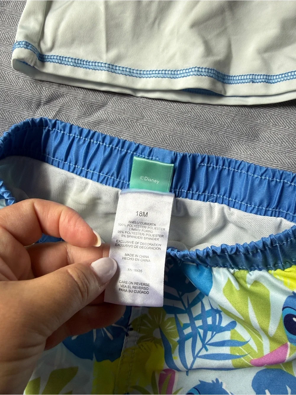 Disney Rashguard-bundle swim Sets- 18MO